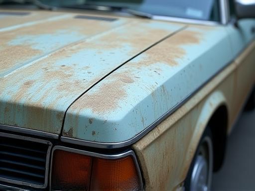 Carrozzeria prima della lucidatura